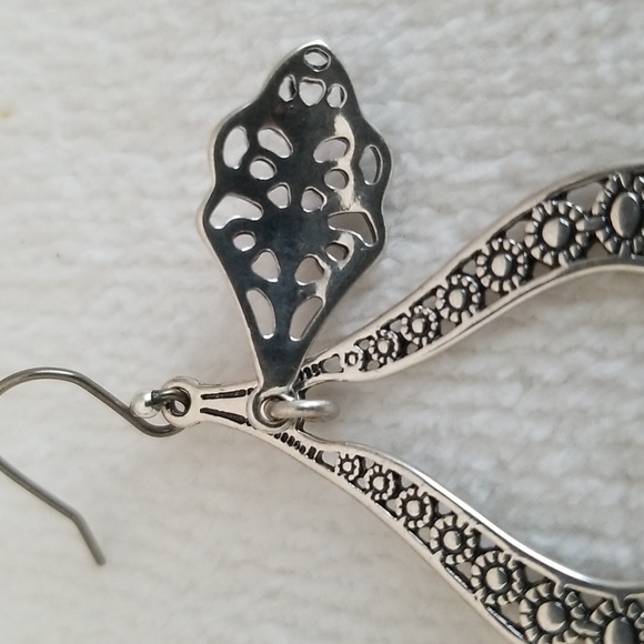 ❣️HP❣️ New Lucky Brand Oblong Earrings - Picture 6 of 6